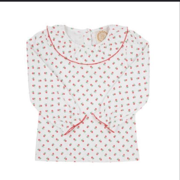 The Beaufort Bonnet Company Other - The Beaufort Bonnet Company Ramona Ruffle Collar Shirt & Onesie Long Sleeve
Pima